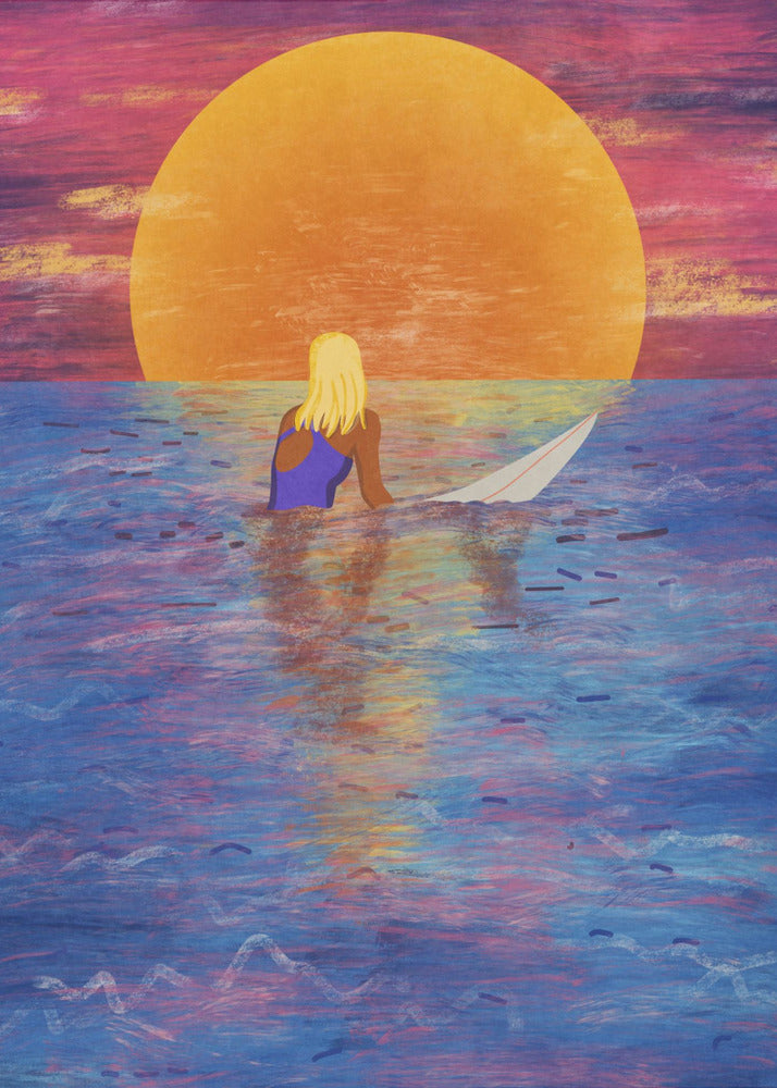 Surfer Girl | Canvas