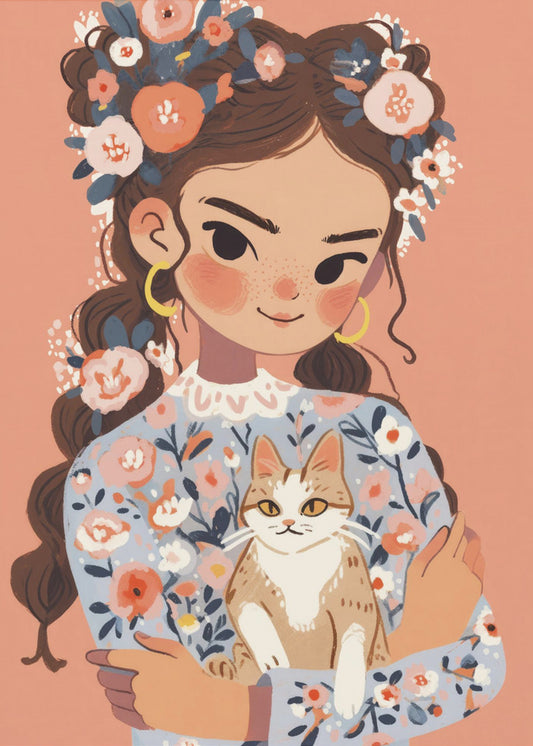 Floral Companion | Canvas