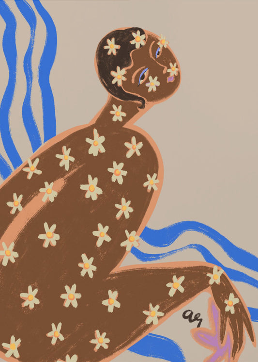 Blooming Daisy | Canvas