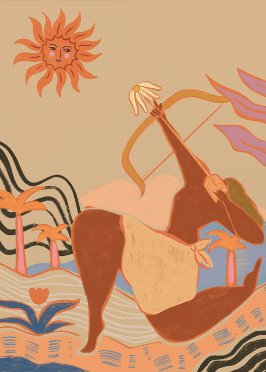 Bow And Arrow | Canvas