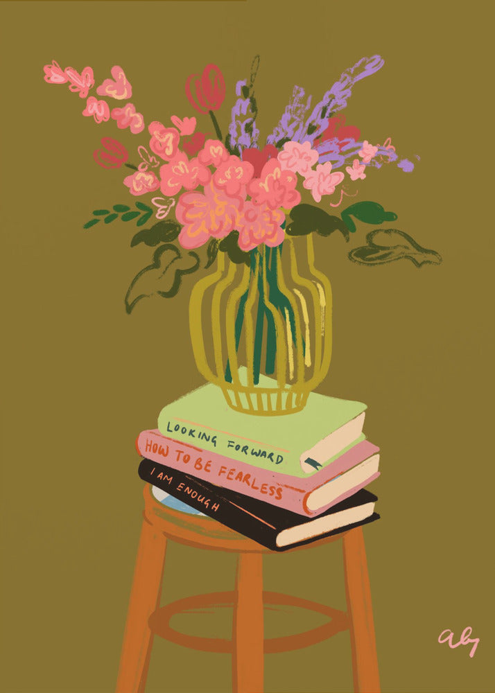 Floral Vase | Canvas