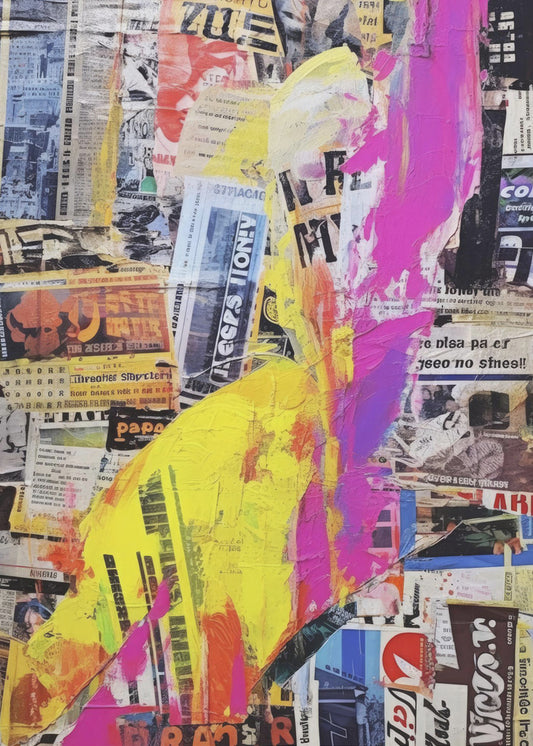 Vivid Urban Layers | Canvas