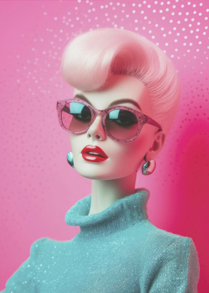 Retro Glamour Shine | Canvas