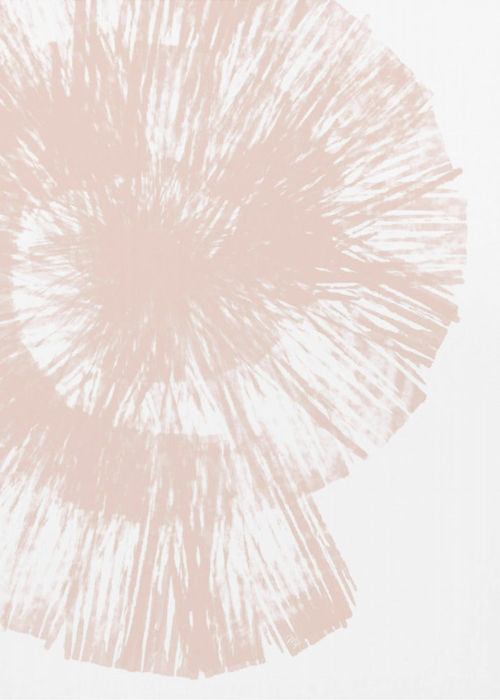 Radiant Spiral Burst | Canvas