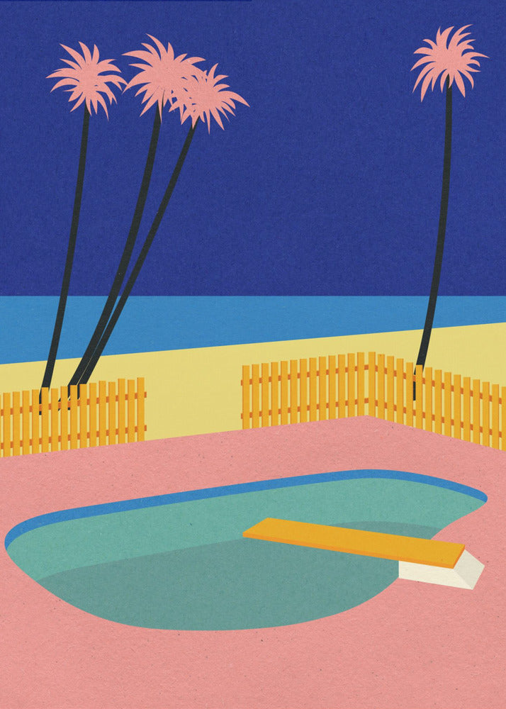 Malibu Beach | Canvas