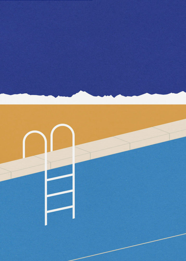 Desert Pool | Canvas