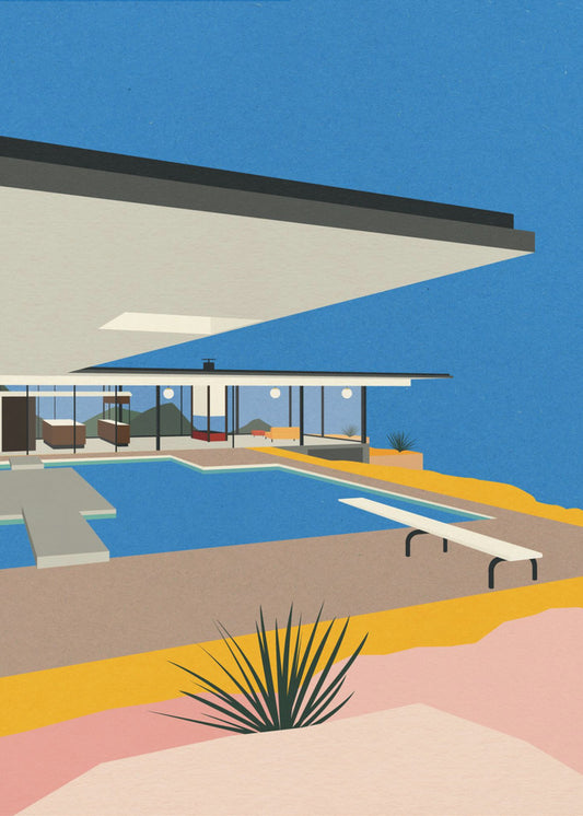 La Stahl House | Canvas