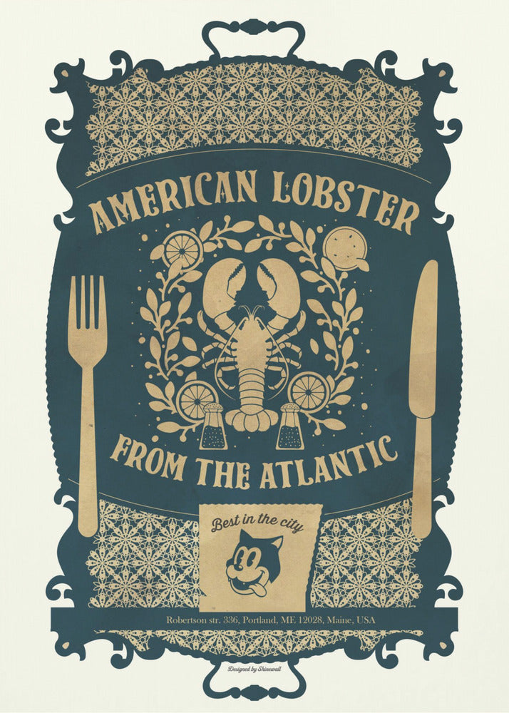 Lobster Baroque Print | Poster
