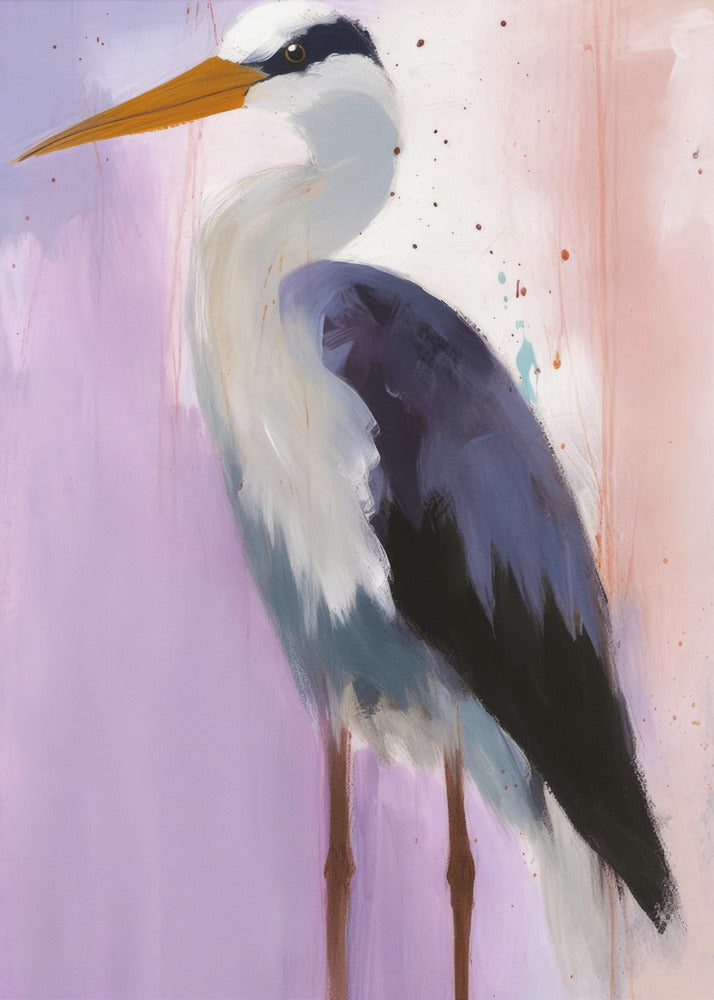 Heron Serenity | Canvas