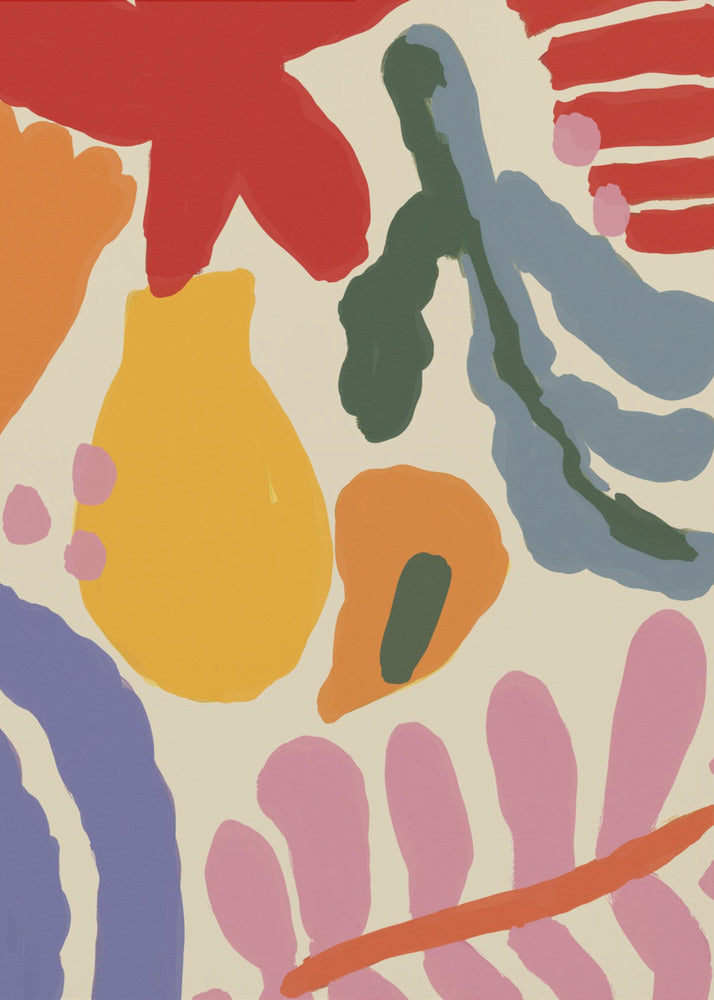 Vibrant Forms | Canvas