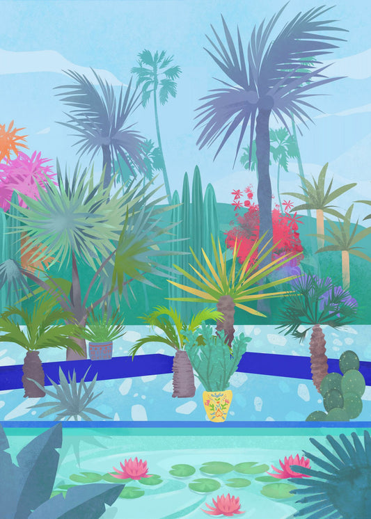 Moroccan Garden | Poster