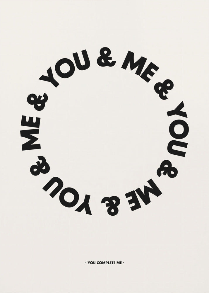 You Complete Me | Canvas