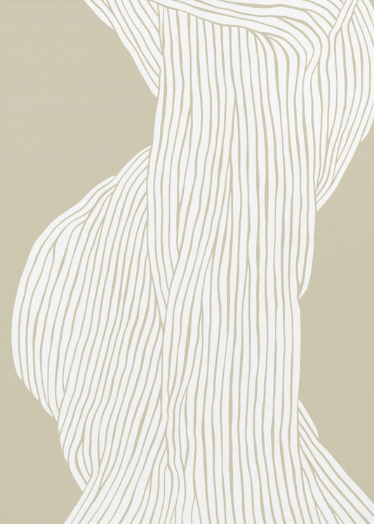 Flowing Lines Emerge | Canvas