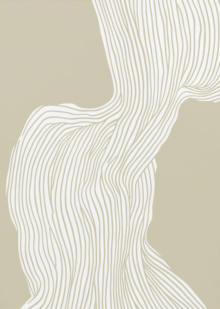 Flowing Linescape | Canvas