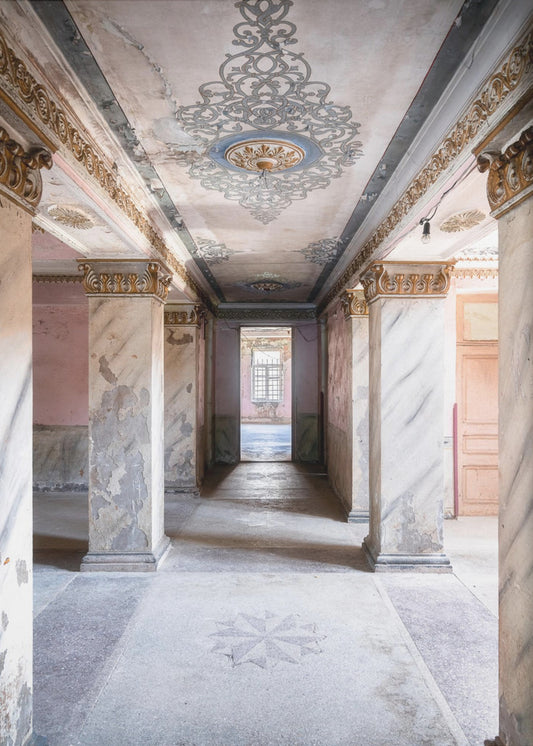 Pastel Hallway | Canvas