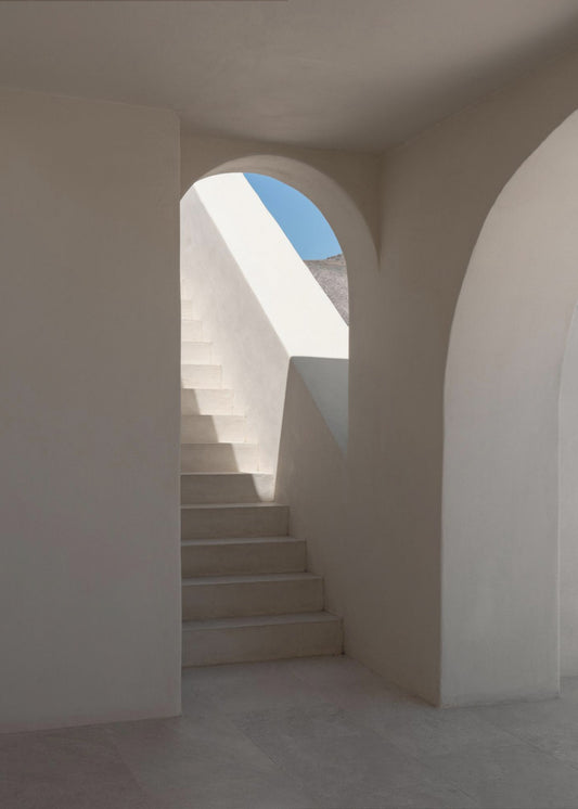 Stairway to Ocean Views | Poster