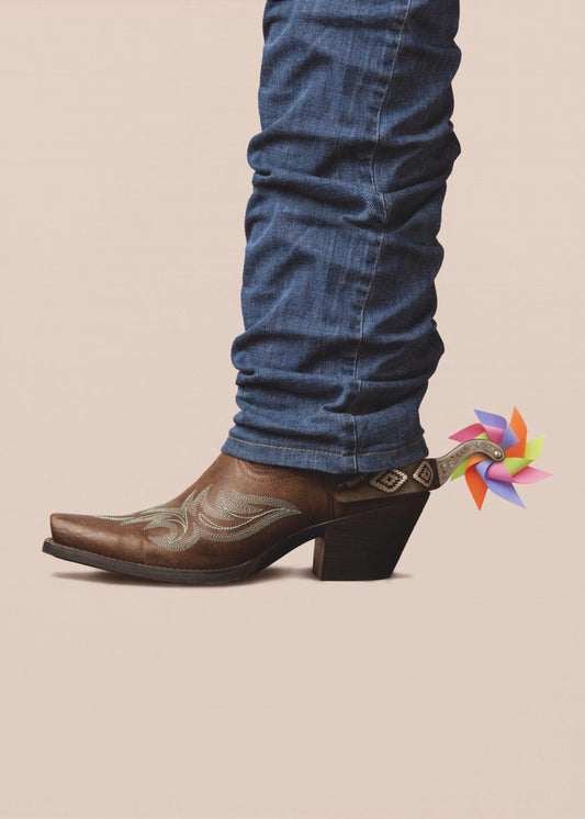 Not Serious Cowboy | Canvas