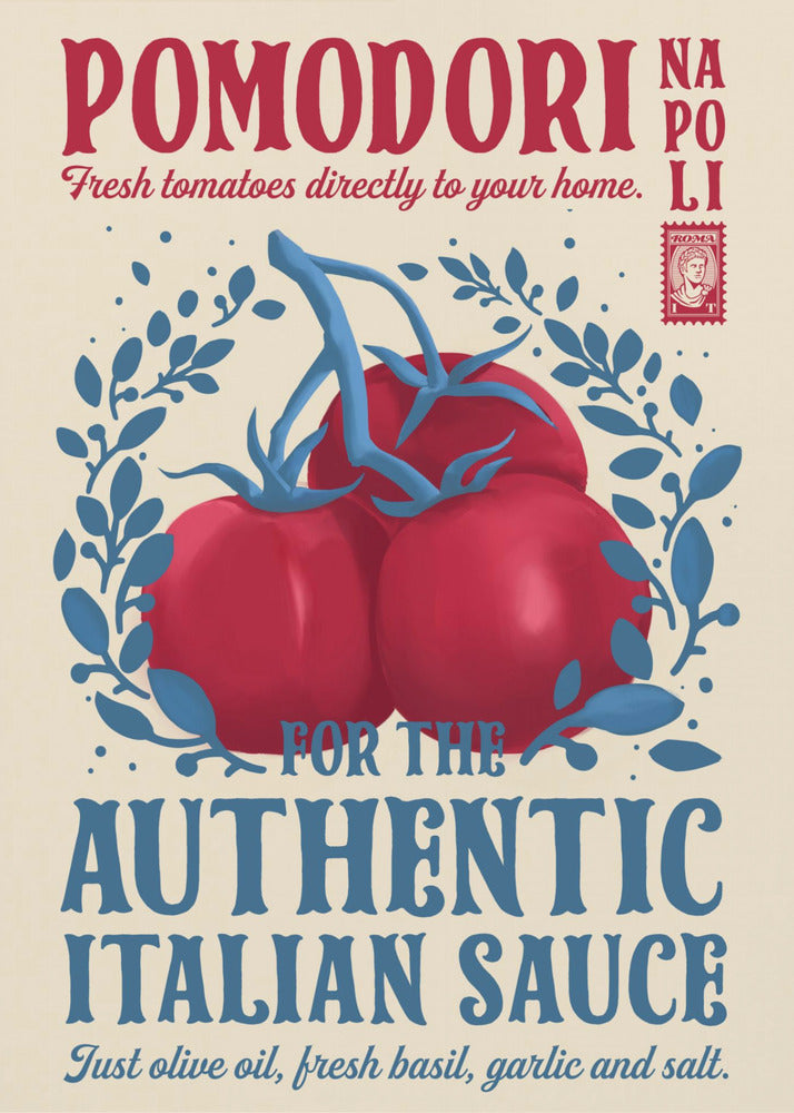 Pomodori Kitchen print | Poster