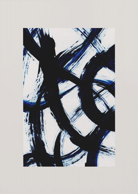 Abstract Brush Strokes 98 | Canvas