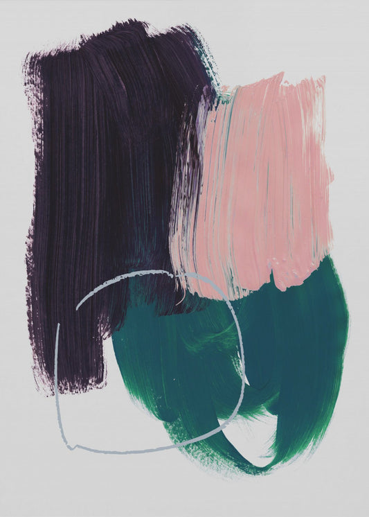 Abstract Brush Strokes 10 | Poster