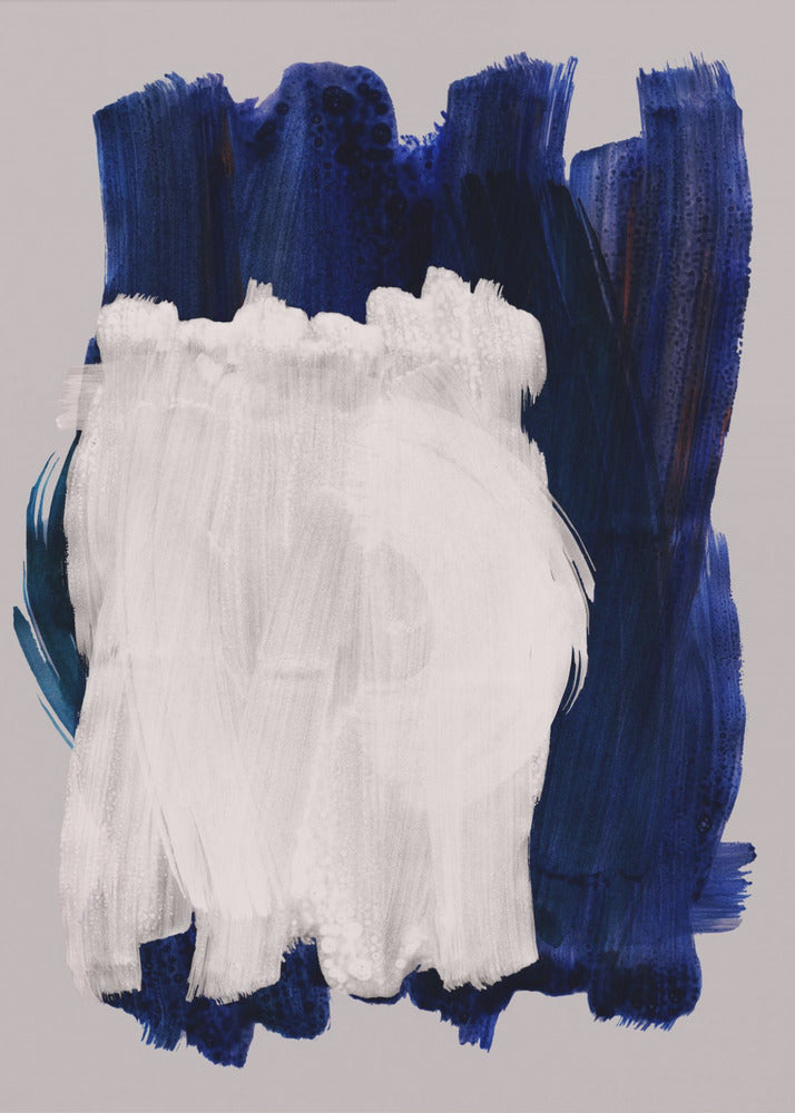 Abstract Brush Strokes 14 | Canvas