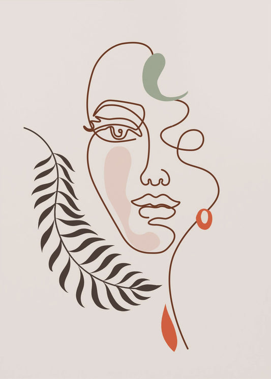 Leafy Elegance | Canvas