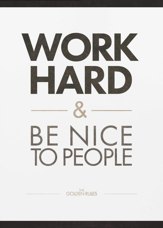 Golden Life Rules | Canvas