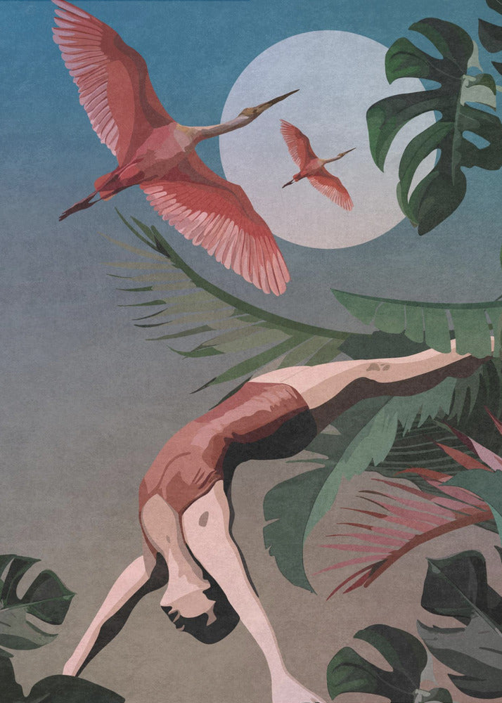 Moonlit Grace | Canvas