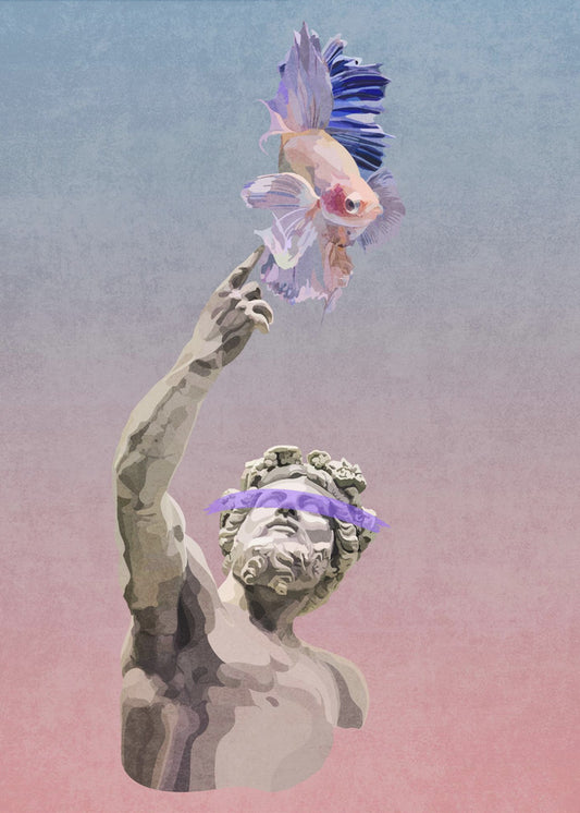 Reaching for Flight | Canvas