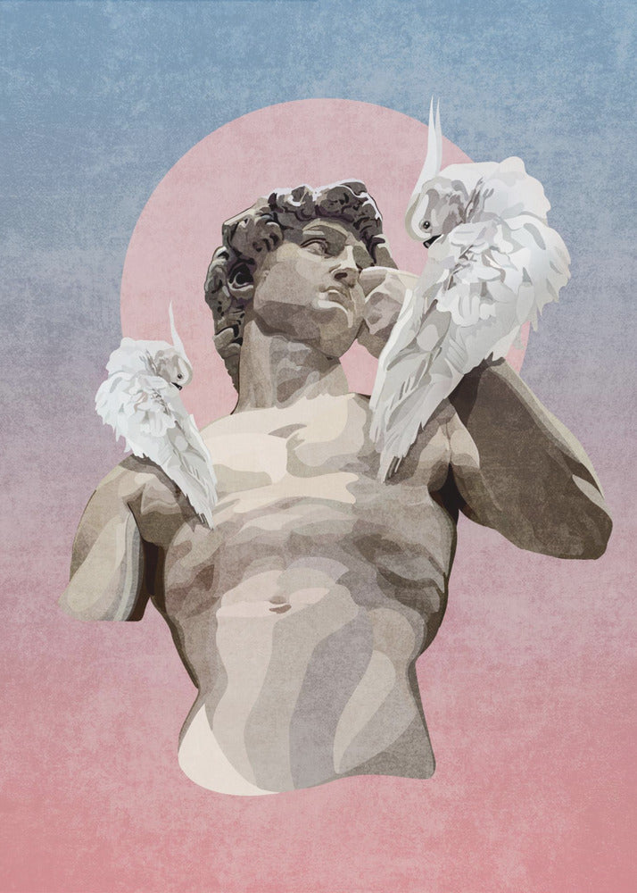 Stone and Feathers | Canvas
