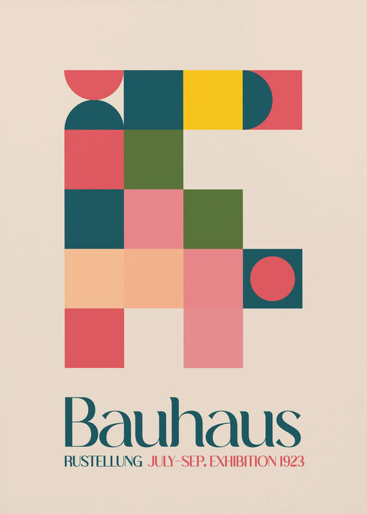 Bauhaus Geometry | Poster
