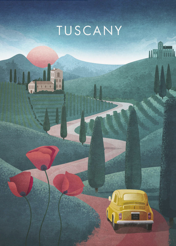 Tuscan Dream Drive | Poster