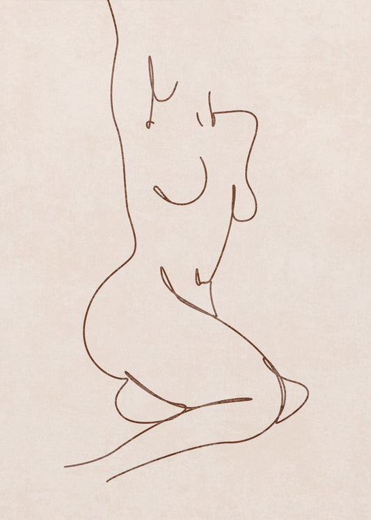 Graceful Contours | Poster