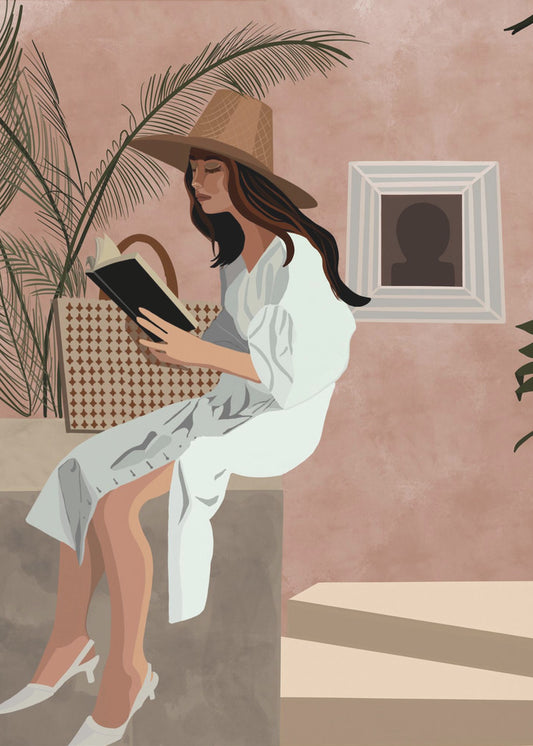 Peaceful Reading Nook | Poster