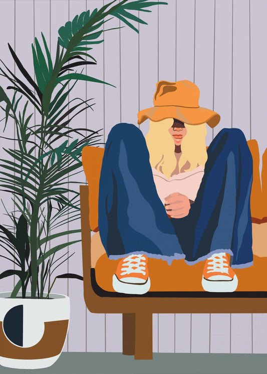 Retro Lounge Vibes | Poster