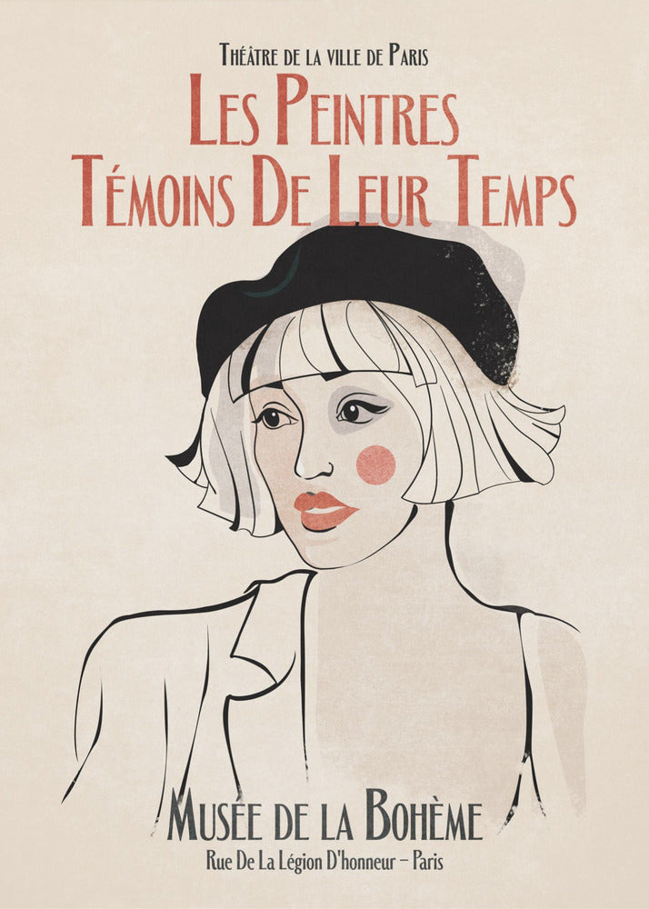 Parisian Muse | Poster