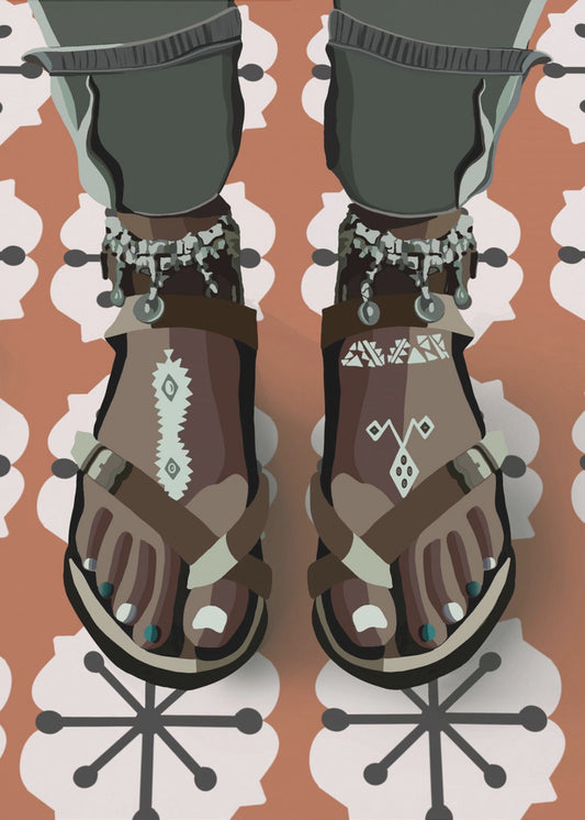 Patterned Steps | Poster