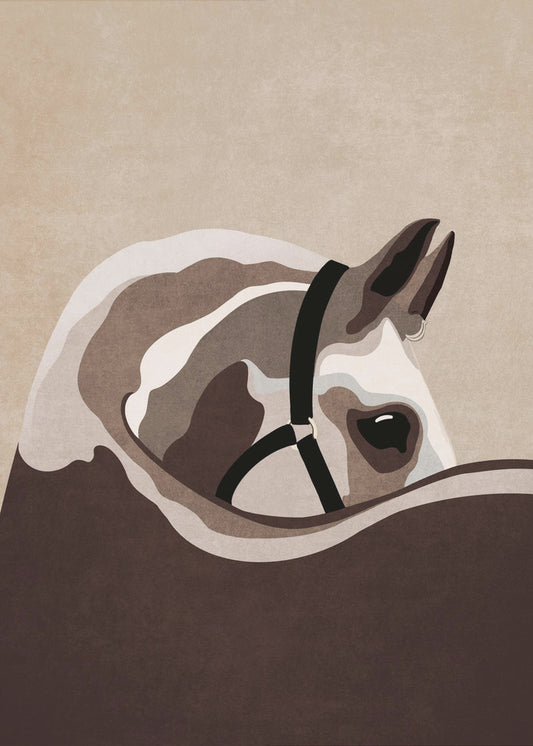 Majestic Equine Gaze | Poster