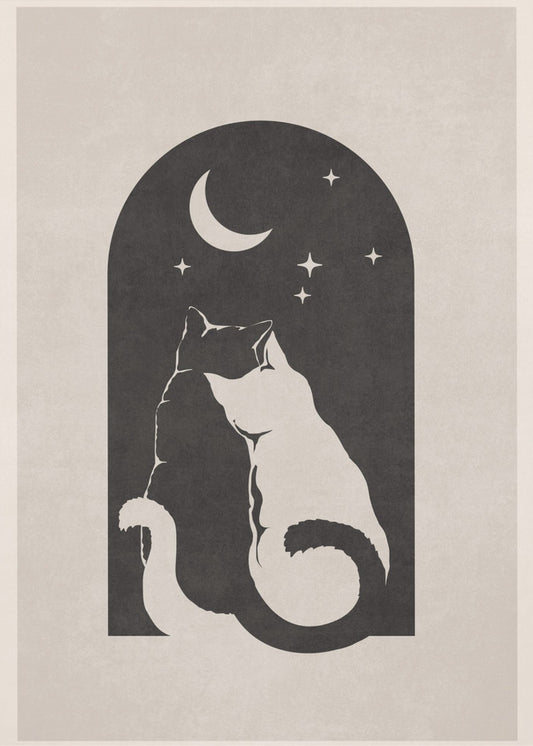 Celestial Companions | Canvas