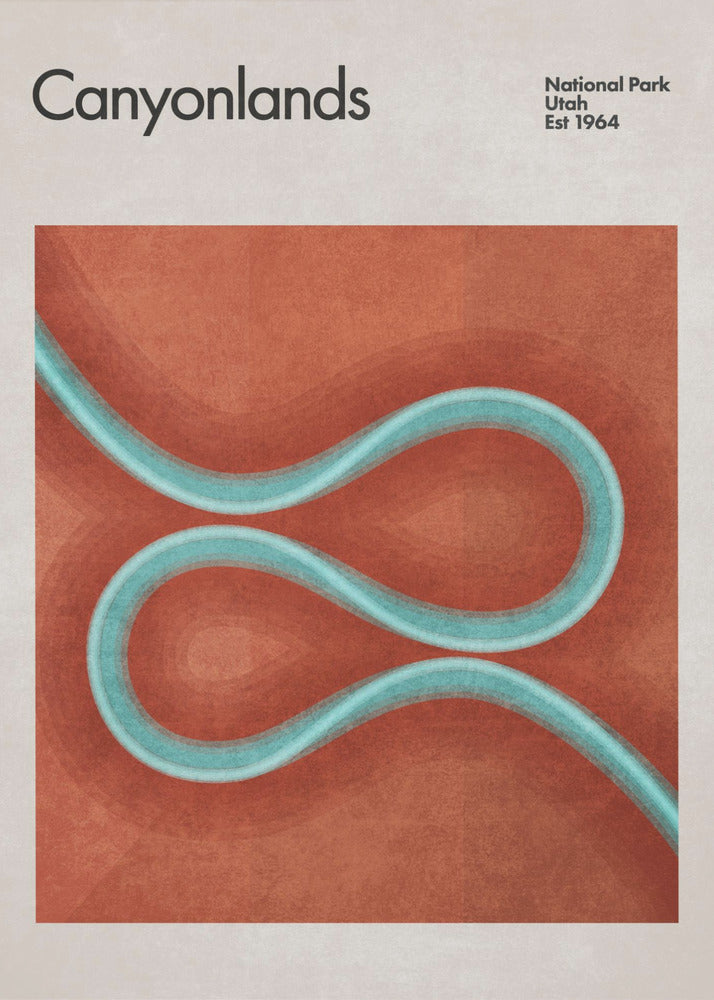 Winding River Paths | Canvas