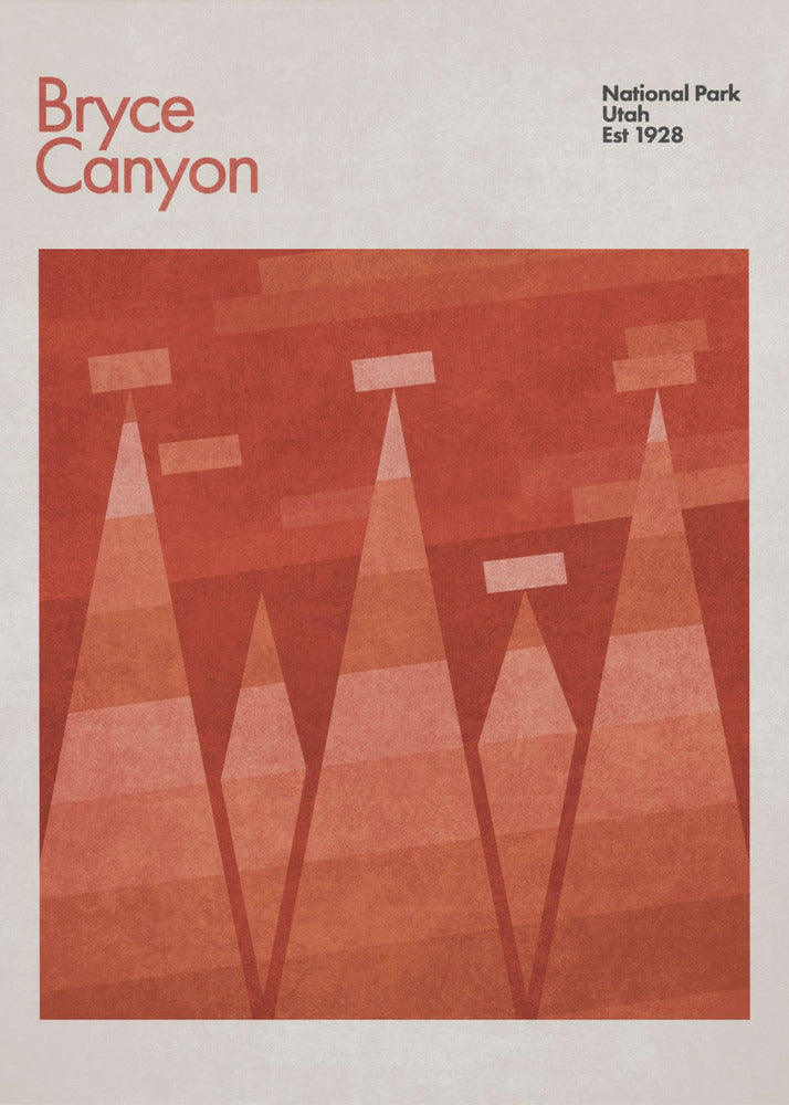 Geometric Peaks | Canvas