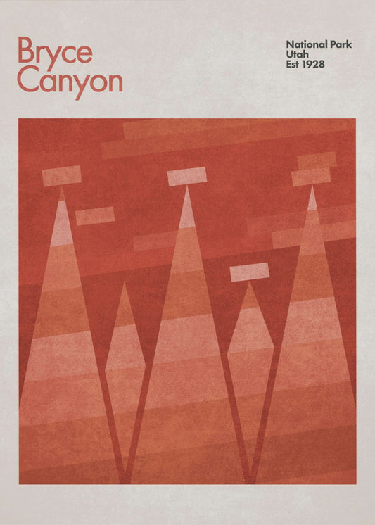 Geometric Peaks | Canvas