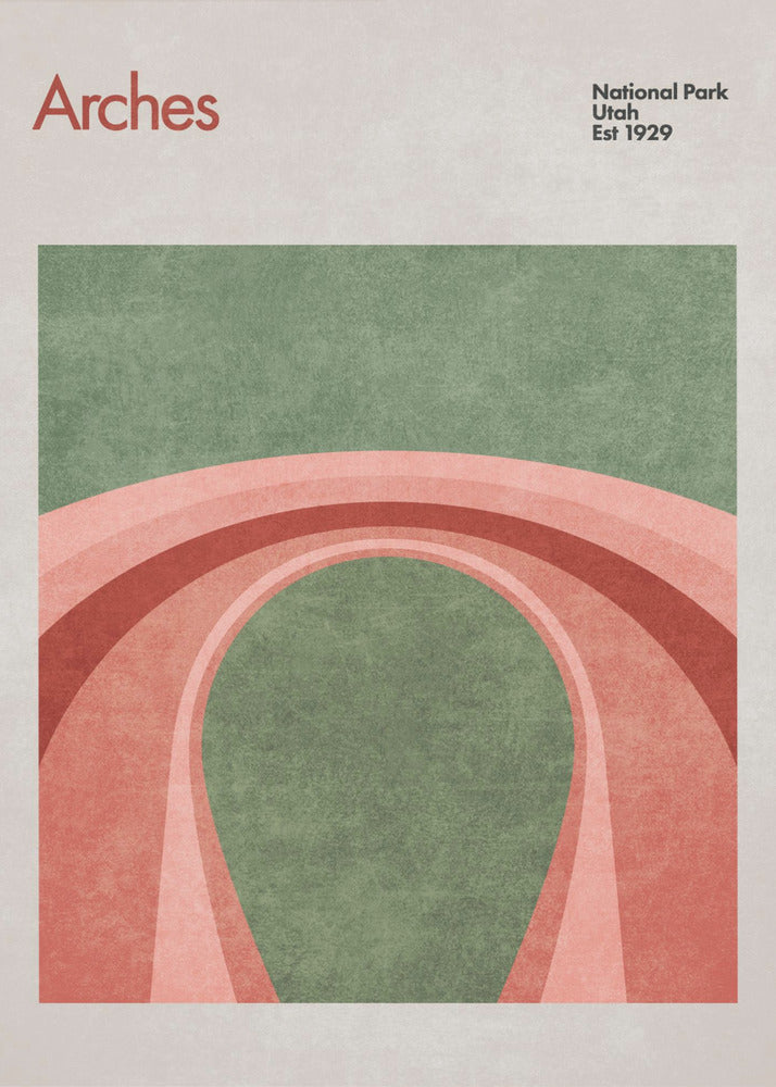 Abstract Arches | Poster