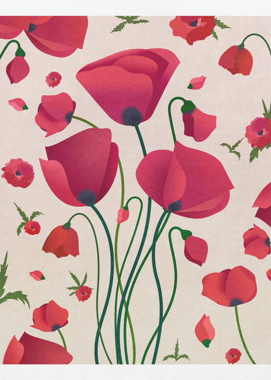 Poppy Blossoms | Poster