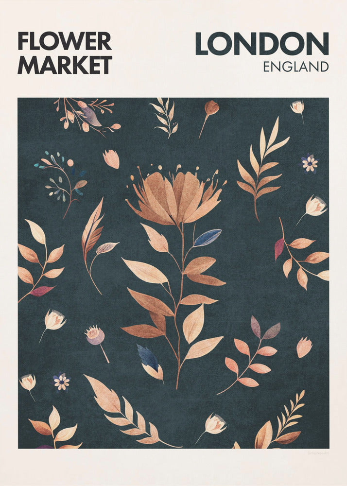 Petals in London | Poster