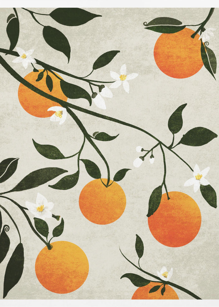 Oranges in Bloom | Poster