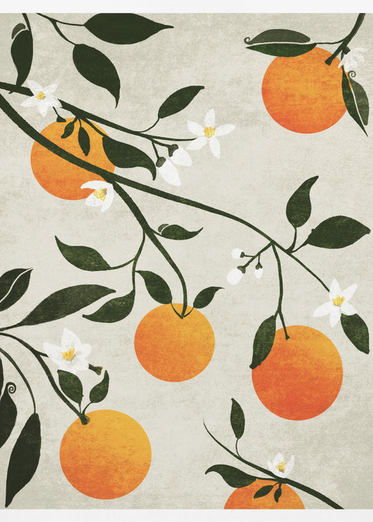 Oranges in Bloom | Poster