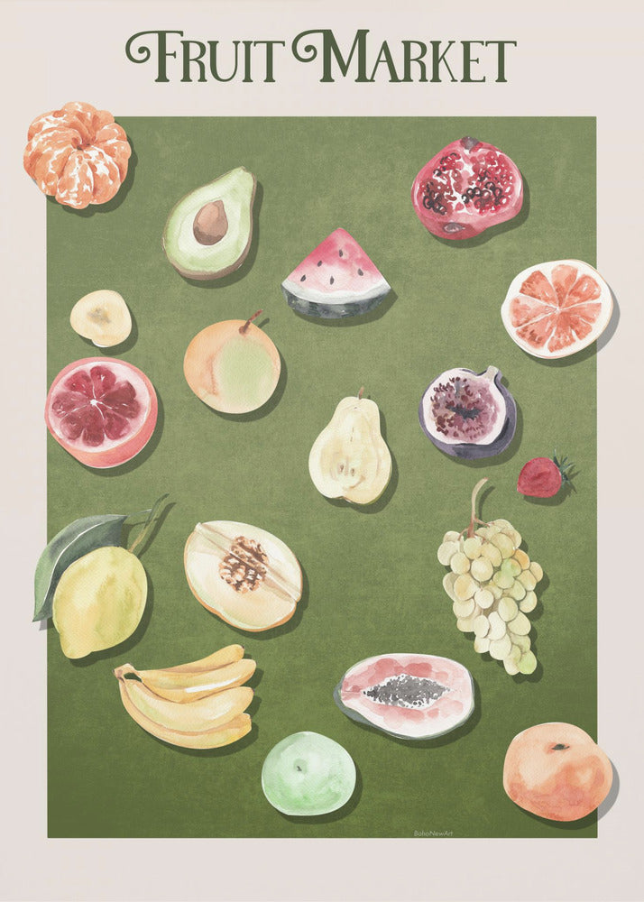 Colorful Harvest | Canvas