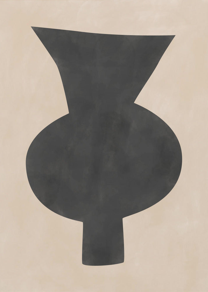 Abstract Vase Silhouette | Canvas