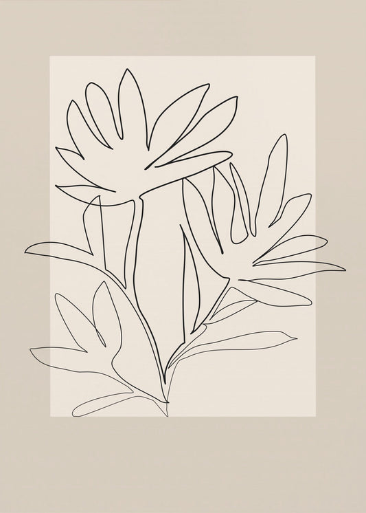 Floral Outline | Poster